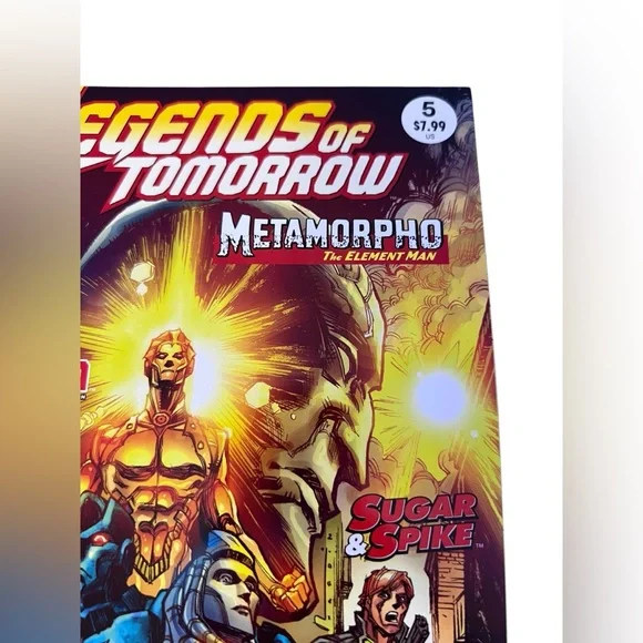 Legends Of Tomorrow DC Comic Book Set Metamorpho Superhero Firestorm Metal Men - Picture 11 of 11